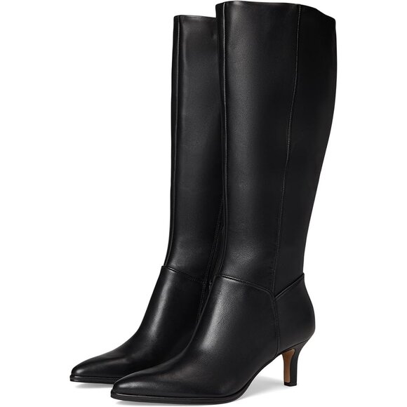 Sam Edelman Shoes - 🆕SAM EDELMAN Taylin Knee High Kitten Heel Boot Wide Calf Black 8
